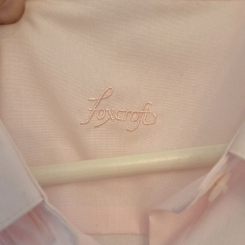Foxcroft Soft Pink Collared Shirt - Picture 2 of 11